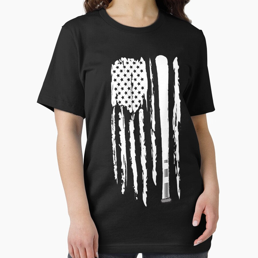 Cool Vintage Grunge American Baseball Flag by laiwole