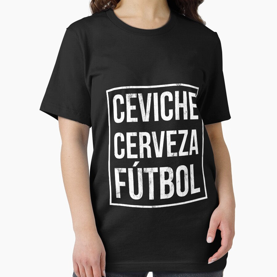 Ceviche Cerveza Futbol Peru Flag Soccer Team by noirty