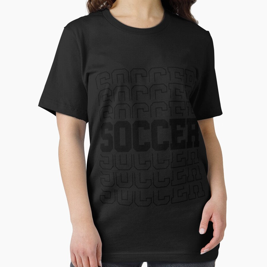 Soccer Typography Design Classic T-Shirt by baileyhodg
