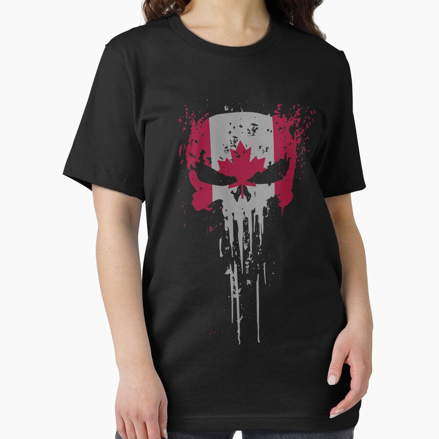 Canada Flag  Skull design by AEGMEDIA