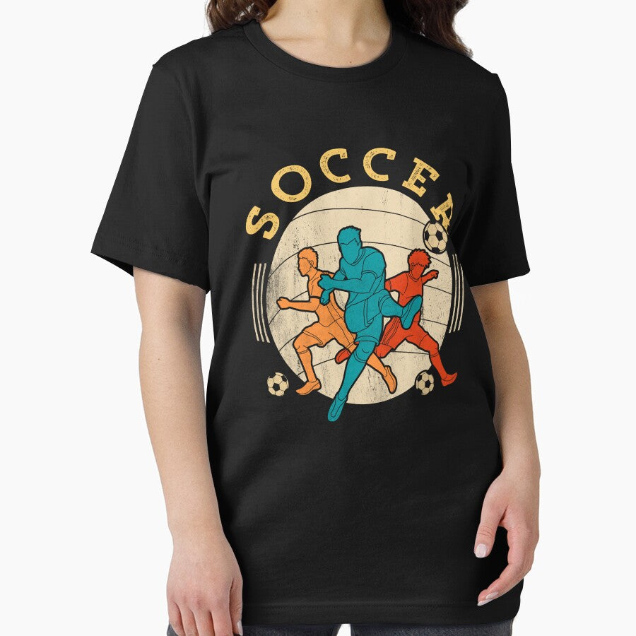 Soccer Clothing Vintage Flag Sport by Stephen-Rotter