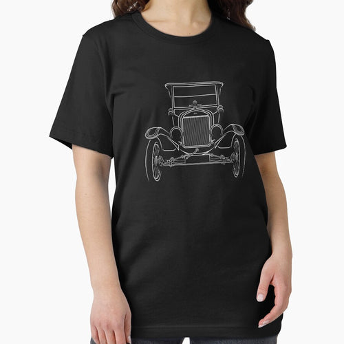 1925 Ford Model T - front stencil, white by mal-photography