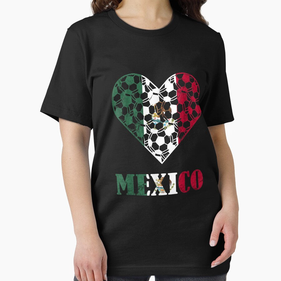 Mexico Mexican Soccer Team Mexican Pride Mexico Soccer T-Shirt by Bobby-Bancel