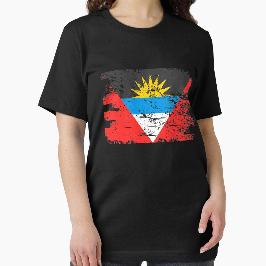 Antigua Barbuda Flag Gift Country Patriotic Travel Shirt Americas Light by threadsmonkey