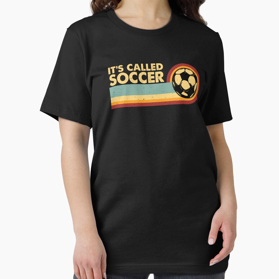 Vintage Retro It's Called Soccer by Whimsical  Thinker