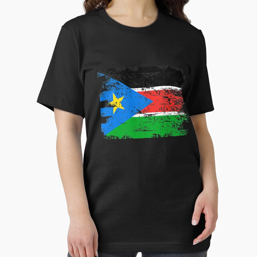 South Sudan Shirt Gift Country Flag Patriotic Travel Africa Light by threadsmonkey