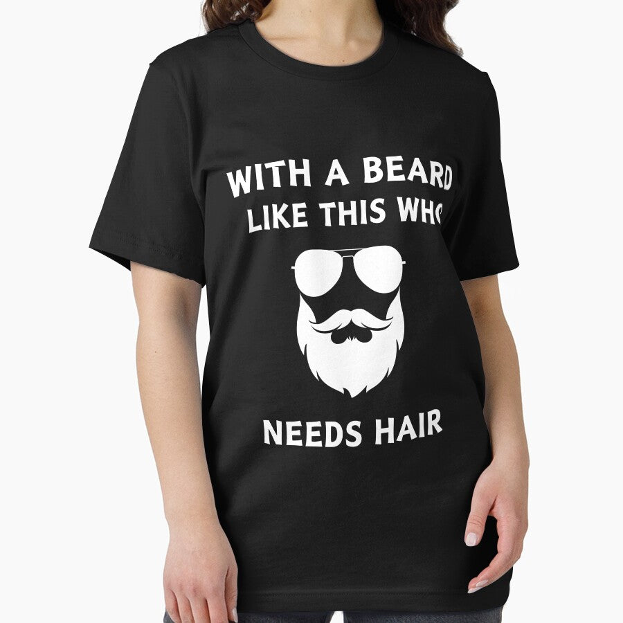 With a beard like this who needs a hair Beard lover Gift For Men by ZACK ART