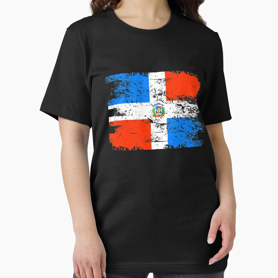 Dominican Republic Flag Gift Country Patriotic Travel Shirt Americas Light by threadsmonkey