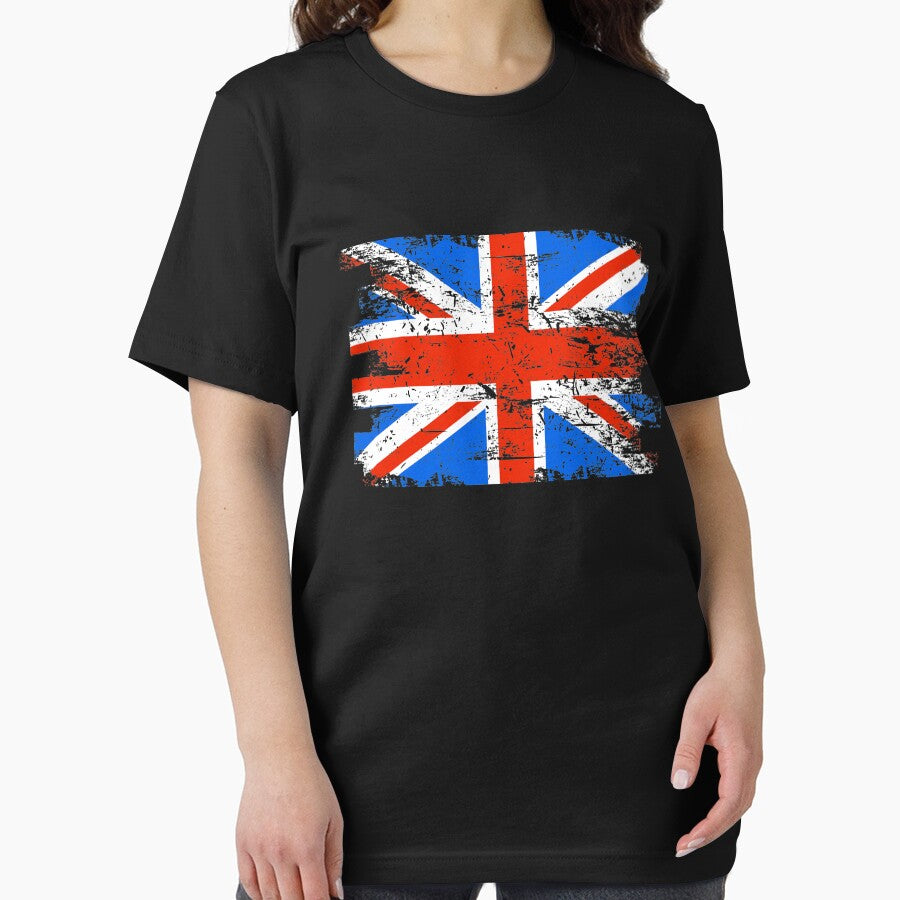 United Kingdom Gift Country Flag Patriotic Travel Shirt Europe Light by threadsmonkey