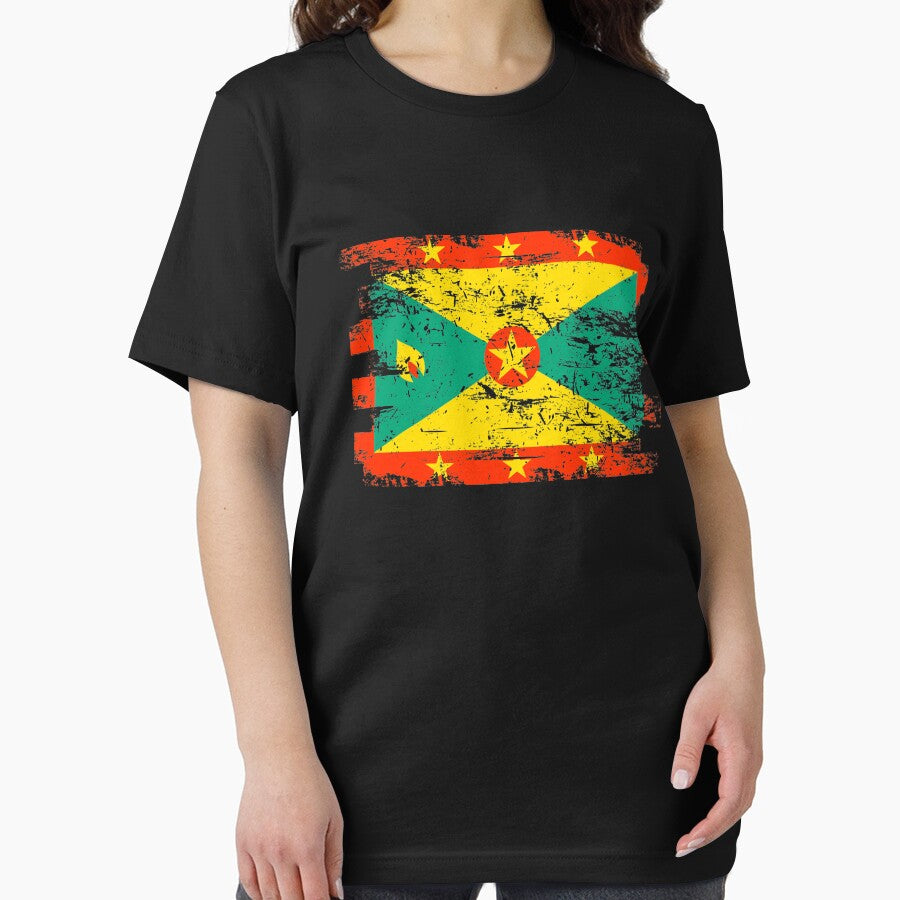 Grenada Flag Gift Country Patriotic Travel Shirt Americas Light by threadsmonkey