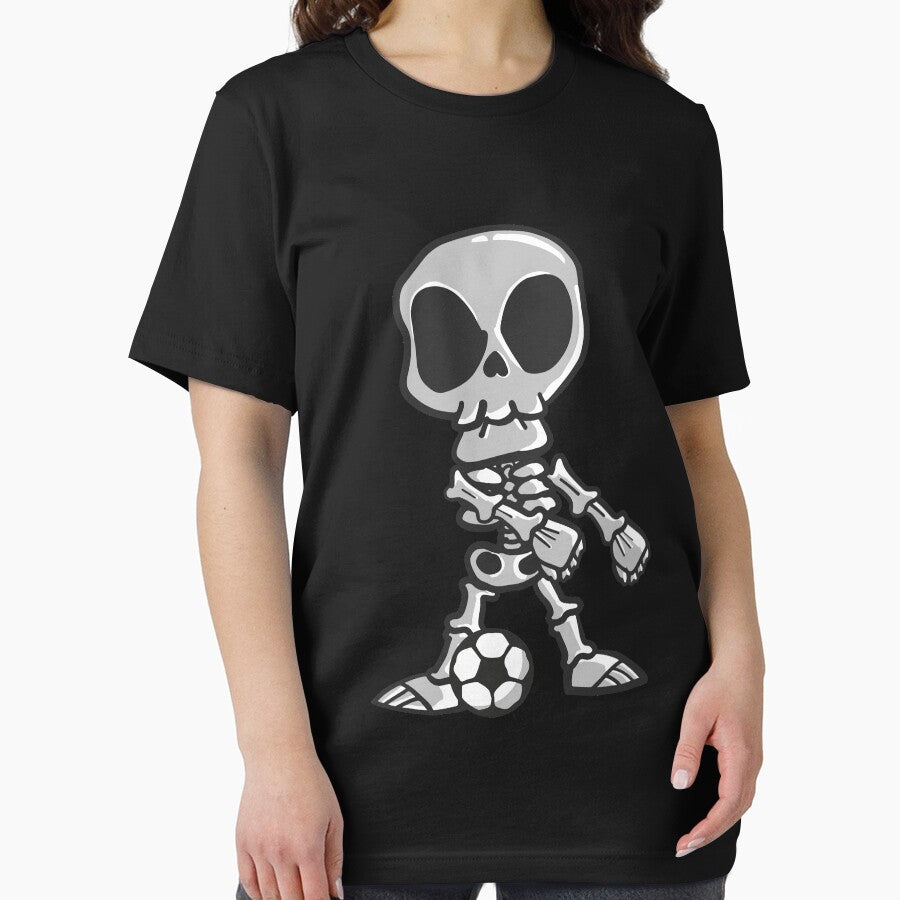 Skeleton Soccer Halloween Art | Football Flossing Gift by melsens