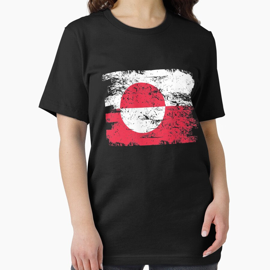 Greenland Flag Gift Country Patriotic Travel Shirt Americas Light by threadsmonkey