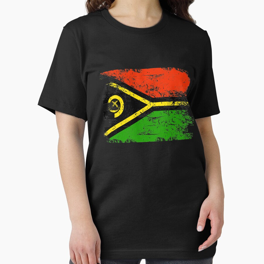 Vanuatu Shirt Gift Country Flag Patriotic Travel Oceania Light by threadsmonkey