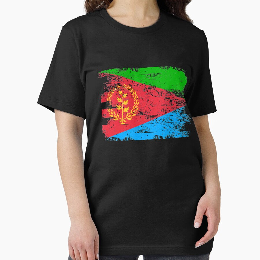 Eritrea Shirt Gift Country Flag Patriotic Travel Africa Light by threadsmonkey