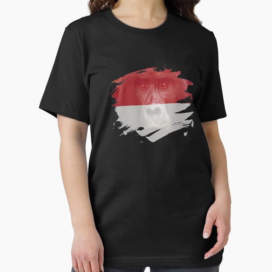 Indonesia Gorilla Flag by ockshirts