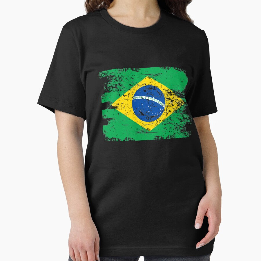 Brazil Flag Gift Country Patriotic Travel Shirt Americas Light by threadsmonkey