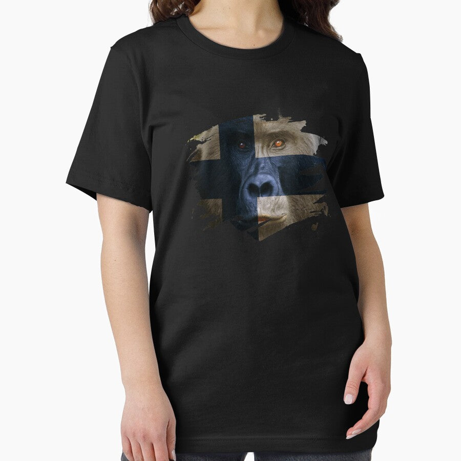 Finland Gorilla Flag by ockshirts
