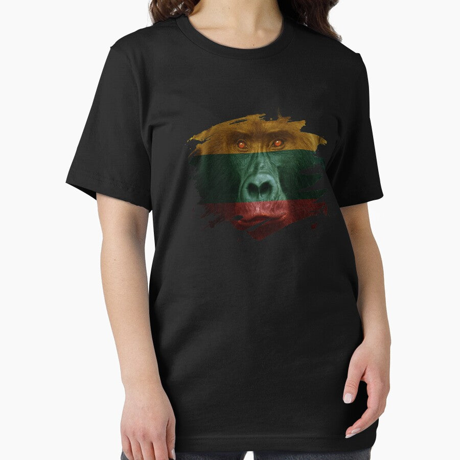 Lithuania Gorilla Flag by ockshirts