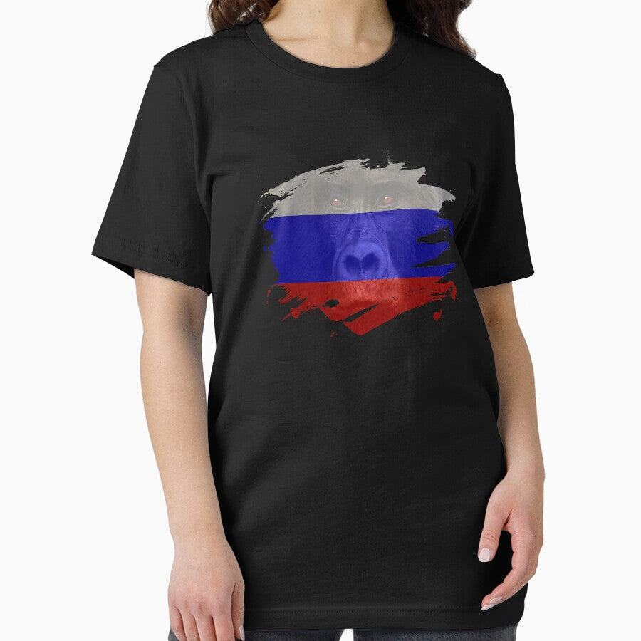 Russia Gorilla Flag by ockshirts