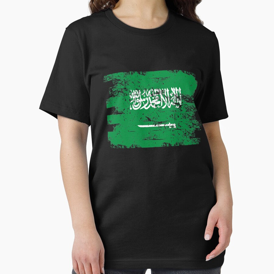 Saudi Arabia Shirt Gift Country Flag Patriotic Travel Asia Light by threadsmonkey