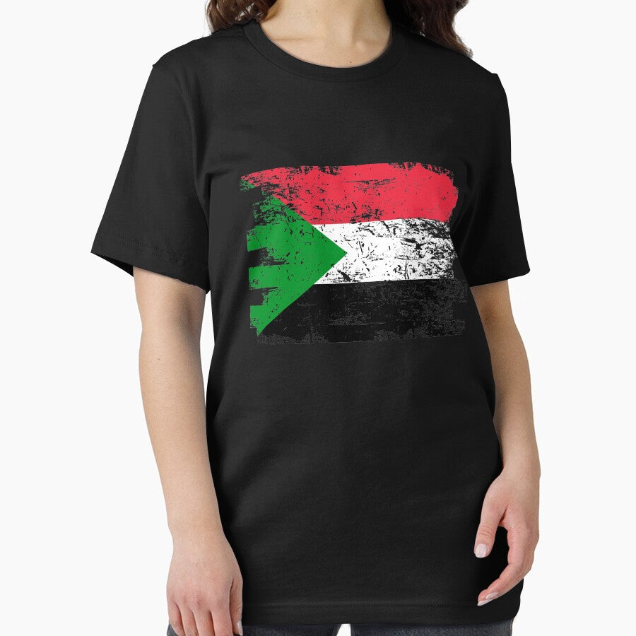 Sudan Shirt Gift Country Flag Patriotic Travel Africa Light by threadsmonkey