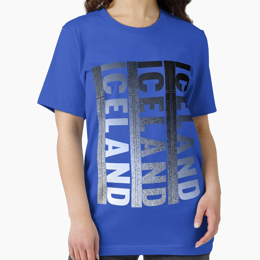 Iceland National Retro Football Fan Style by merchhost