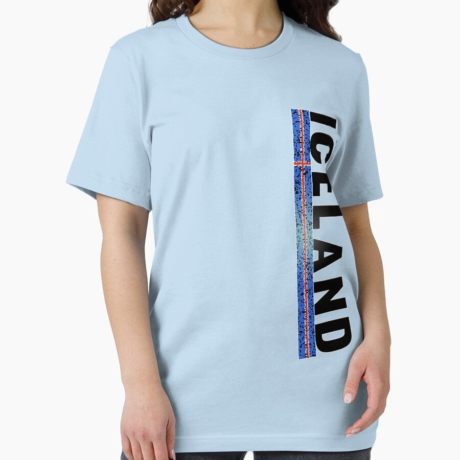 Iceland National Flag Jersey Style Original by merchhost