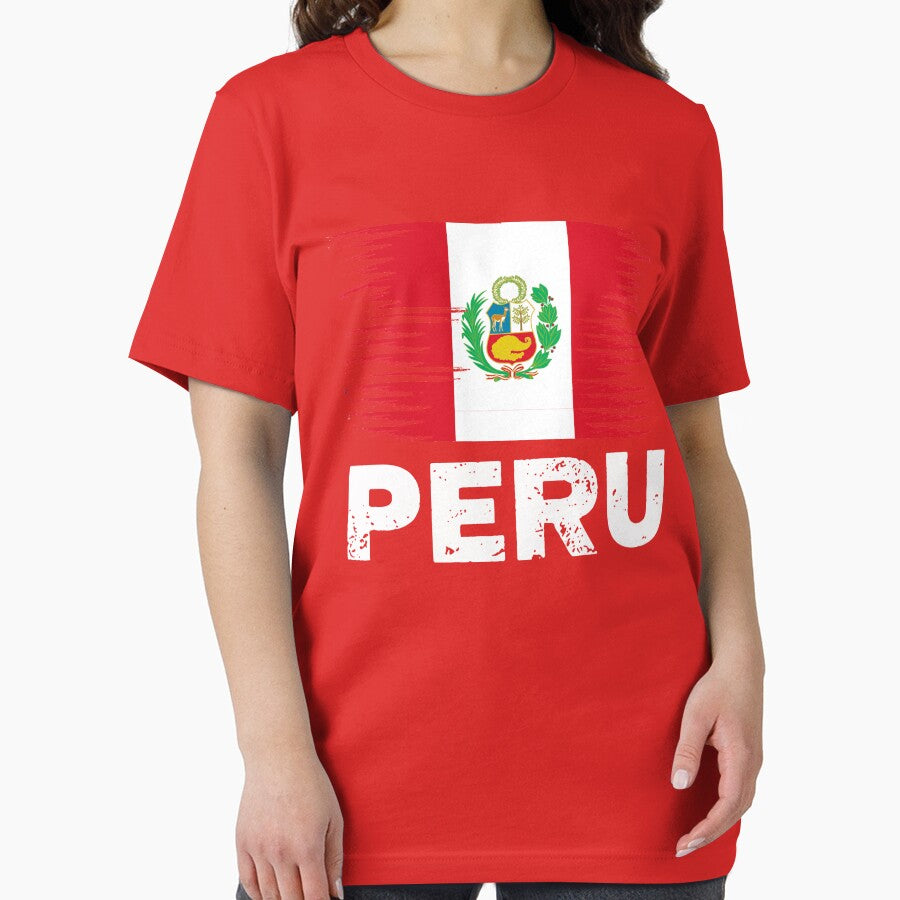 Peru - Peruvian Flag Art | Sports Soccer Football Gift by melsens