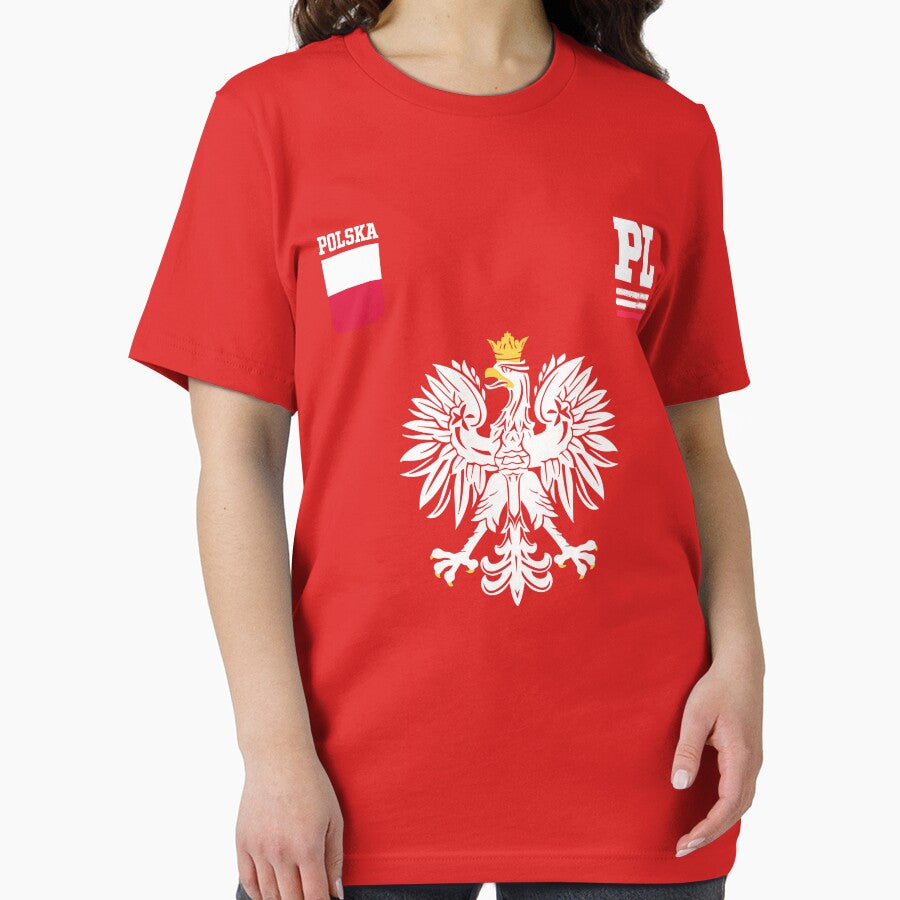 Poland Fan Polish Eagle Polska Flag by MrEddie10