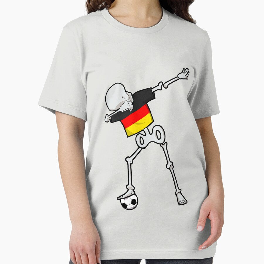 Dabbing Soccer Football Skeleton Germany by melsens