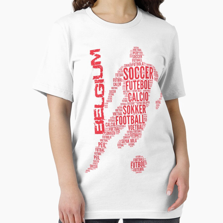 Belgium Football Typography by goodspy