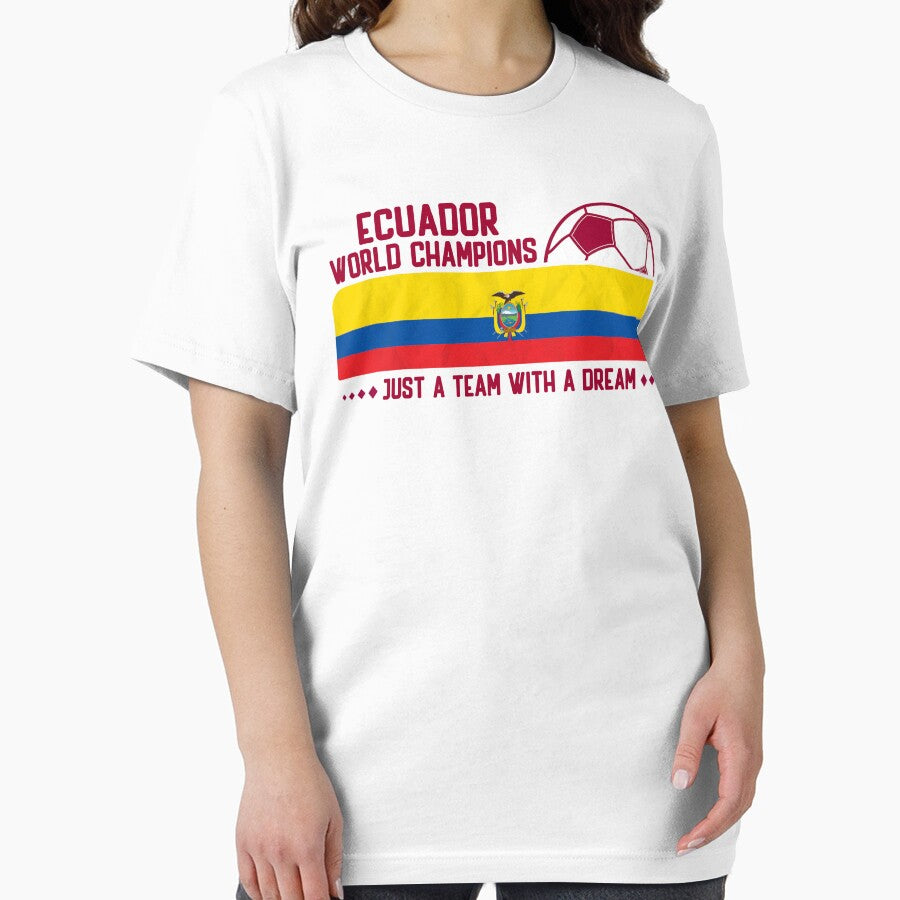 Ecuador Football Team for Soccer Lovers and Football Fans by Dexter Freeman