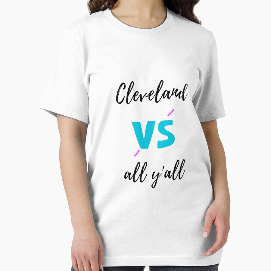All Sport Trends Men Women Kids - Cleveland vs all y'all T-shirt by Animew0rk