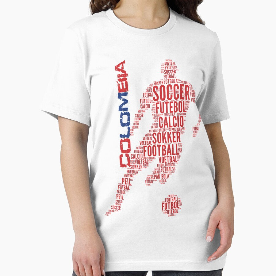 Colombia Football Typography by goodspy