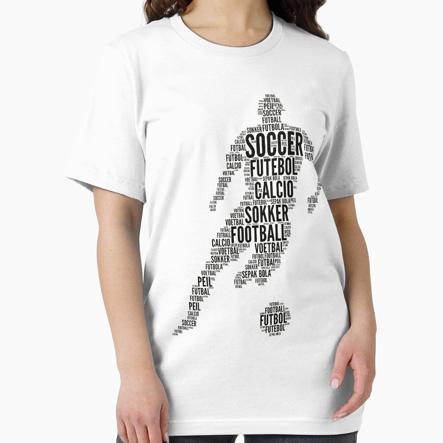 Soccer Player Typography by goodspy