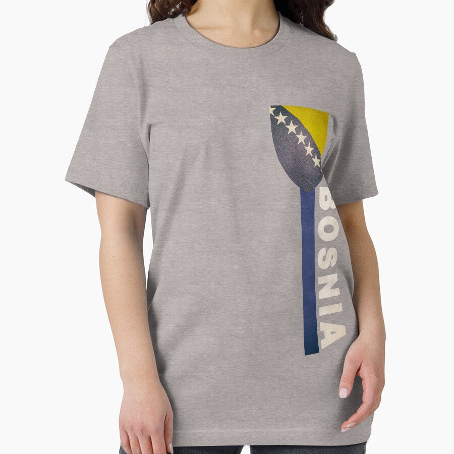 Bosnia Team Soccer Jersey Rec Style by merchhost