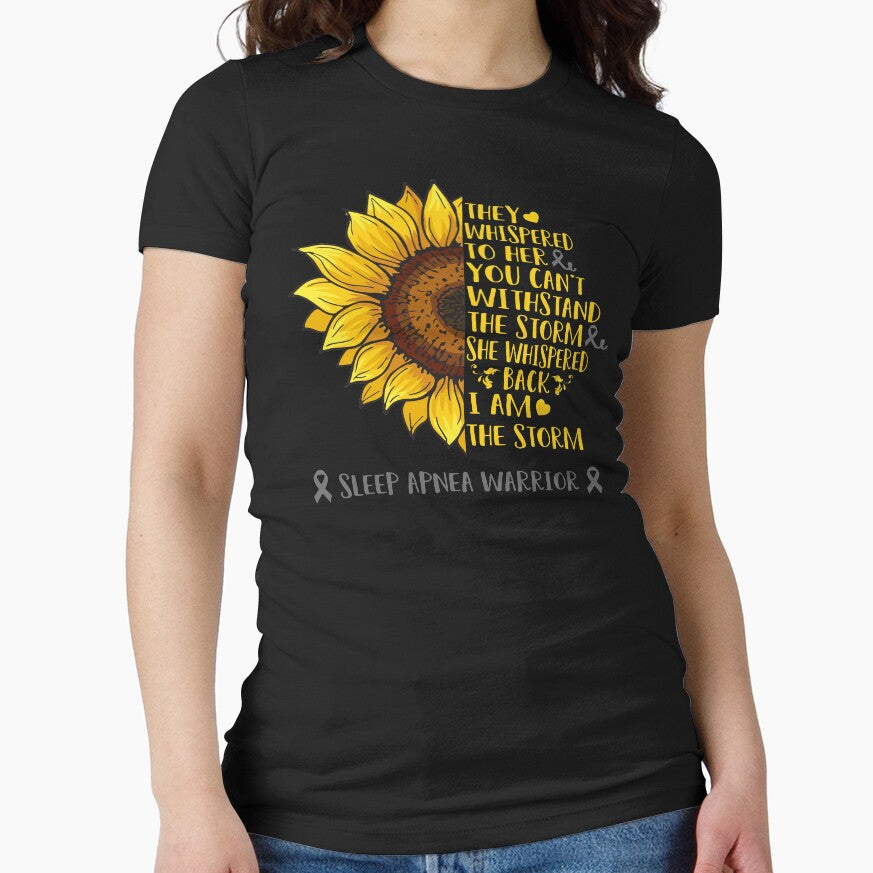 They whispered to her you can't withstand the Storm She whispered back I Am The Storm Sleep Apnea Warrior by DianabellShop