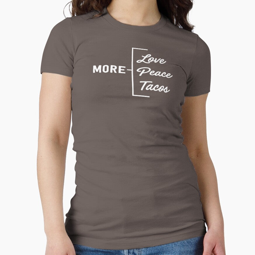 More Love Peace Tacos by wondrous