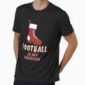 Football is My Passion - Christmas Stocking Football Boot Design by Artinkcreative