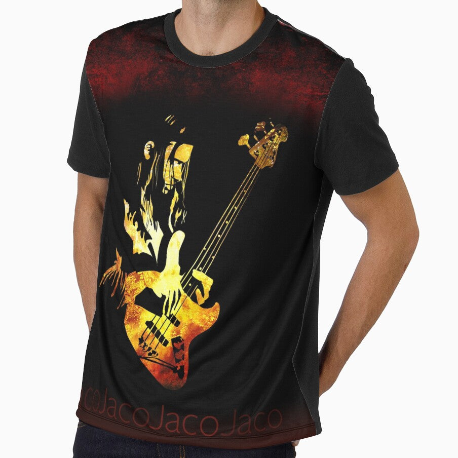 Jaco Pastorius Flame by mikedm