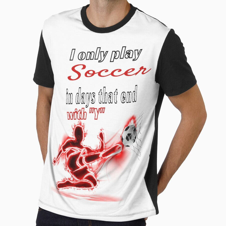 I Only Play Soccer In Days That End with Y Football Goalie Shoes Guard by tengamerx