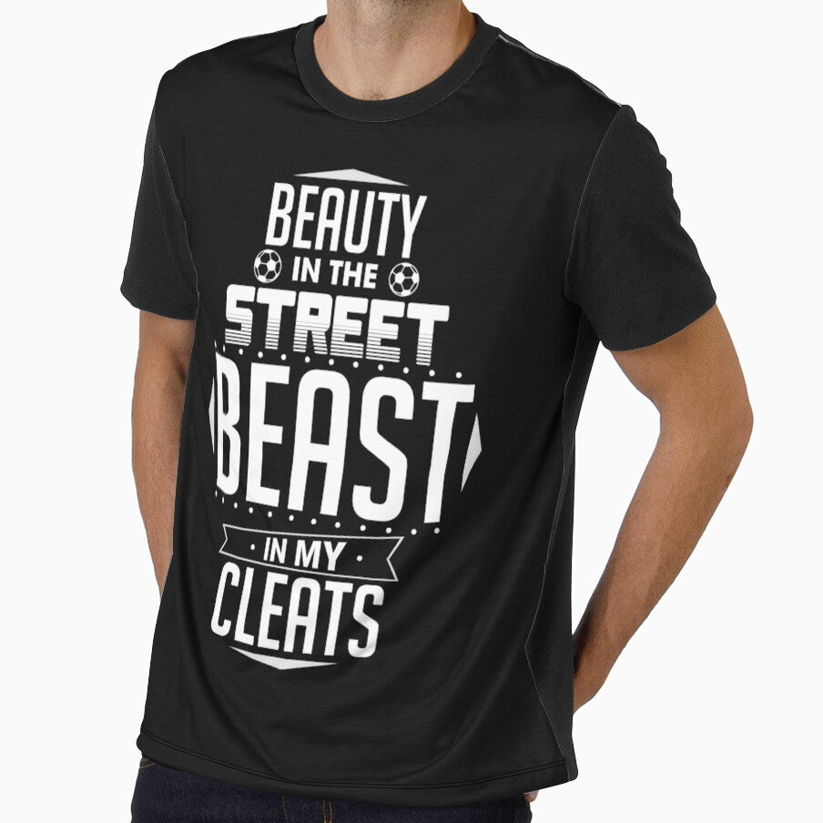 Soccer Player Beauty In The Street Beast In My Cleats by Ginger217