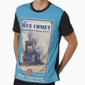 The Blue Comet Poster by James & Laura Kranefeld