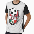 Mexico Soccer Ball Design | Mexican Flag Football Art by melsens