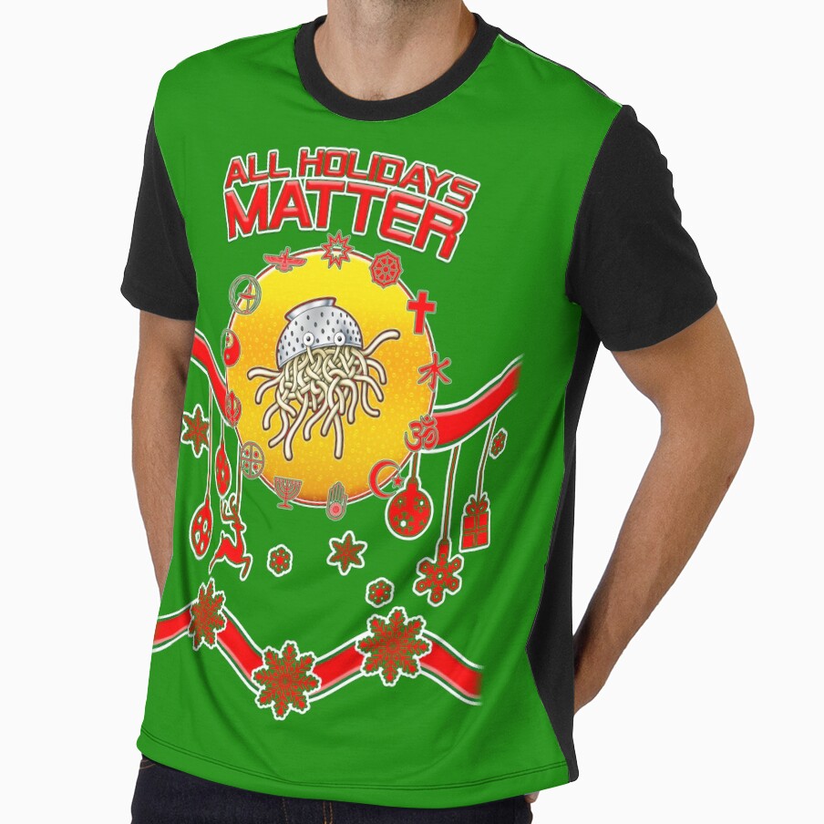 All Holidays Matter Agnostic Atheist Faith Religion Believe by DooodleGod