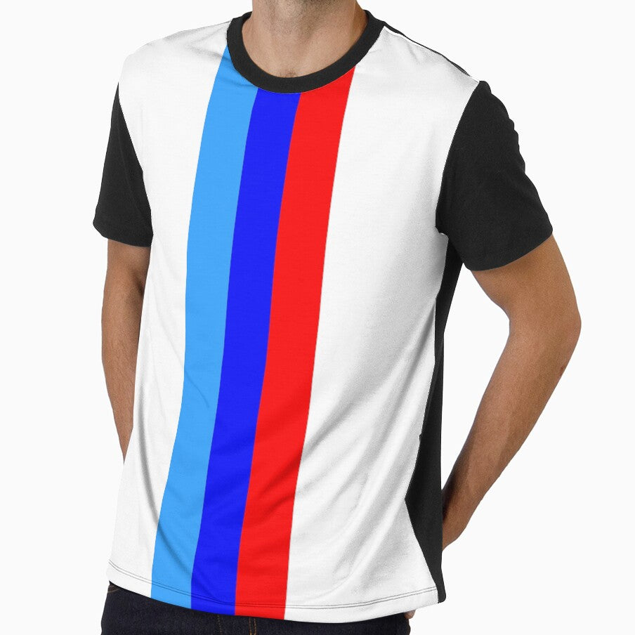 European - German - Stripes (White Background) by Racing Stripes Only
