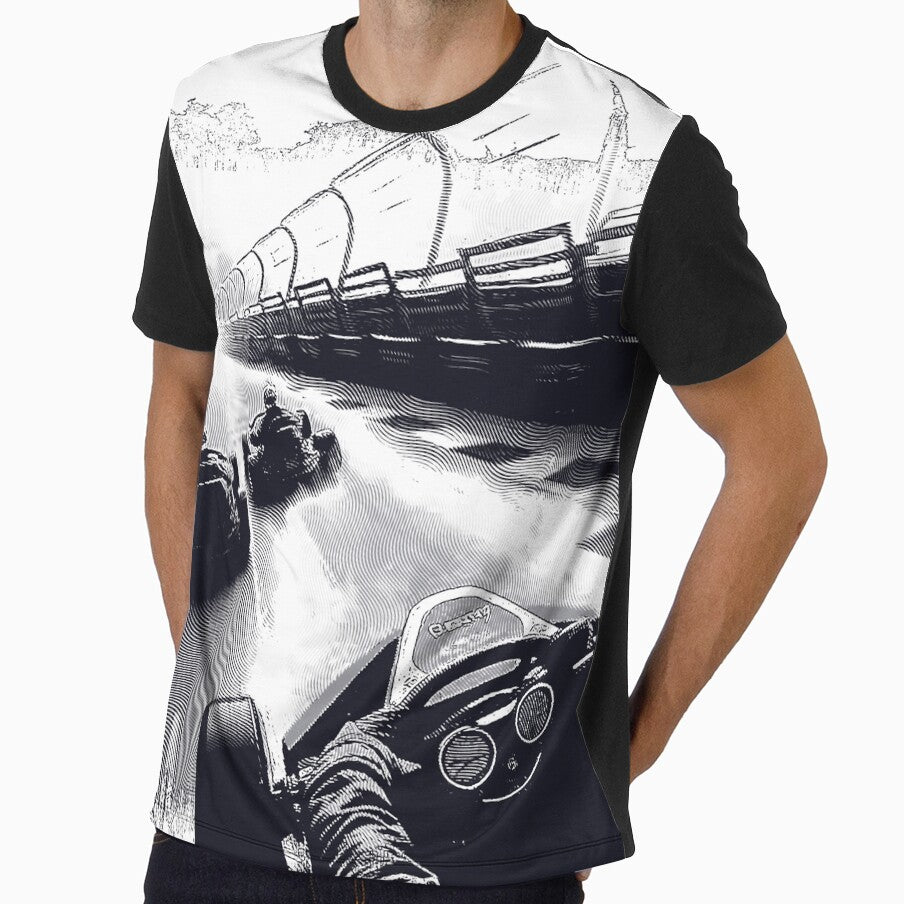 Go-Cart Racers Speeding Around the Track by NaturePrints