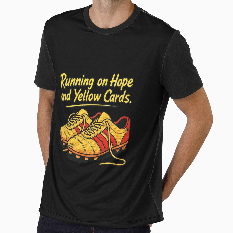 Running on Hope and Yellow Cards by mirciashop
