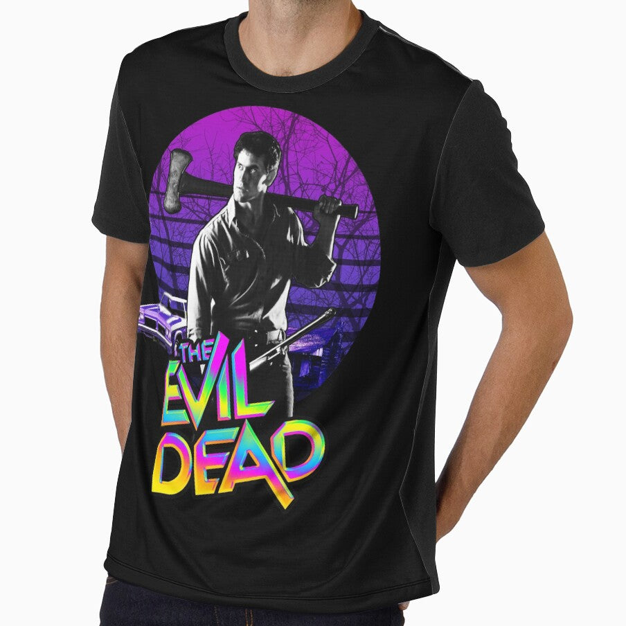 The Evil Dead Retrowave by Vitaliy Klimenko