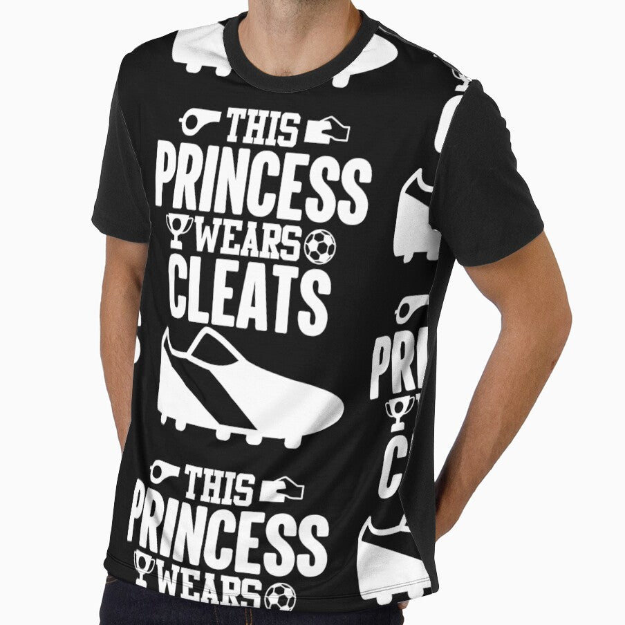 This Princess Wears Cleats | Women's Soccer by GravitiTees